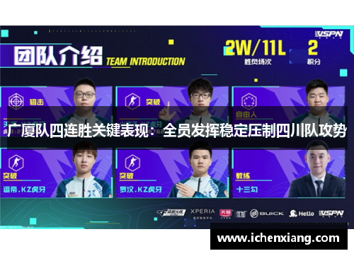 广厦队四连胜关键表现：全员发挥稳定压制四川队攻势